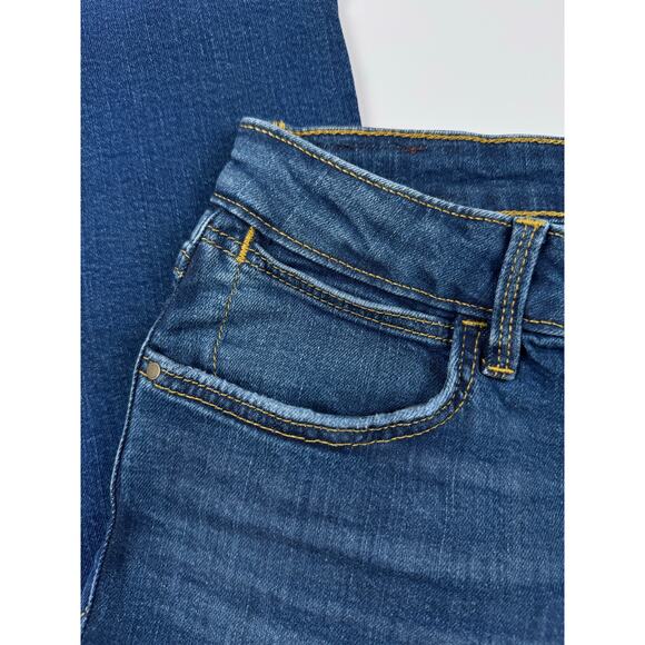 Wrangler‎ High Rise Bold Boot Jeans – Dark Blue, Size 2/26x32, New - Picture 3 of 9